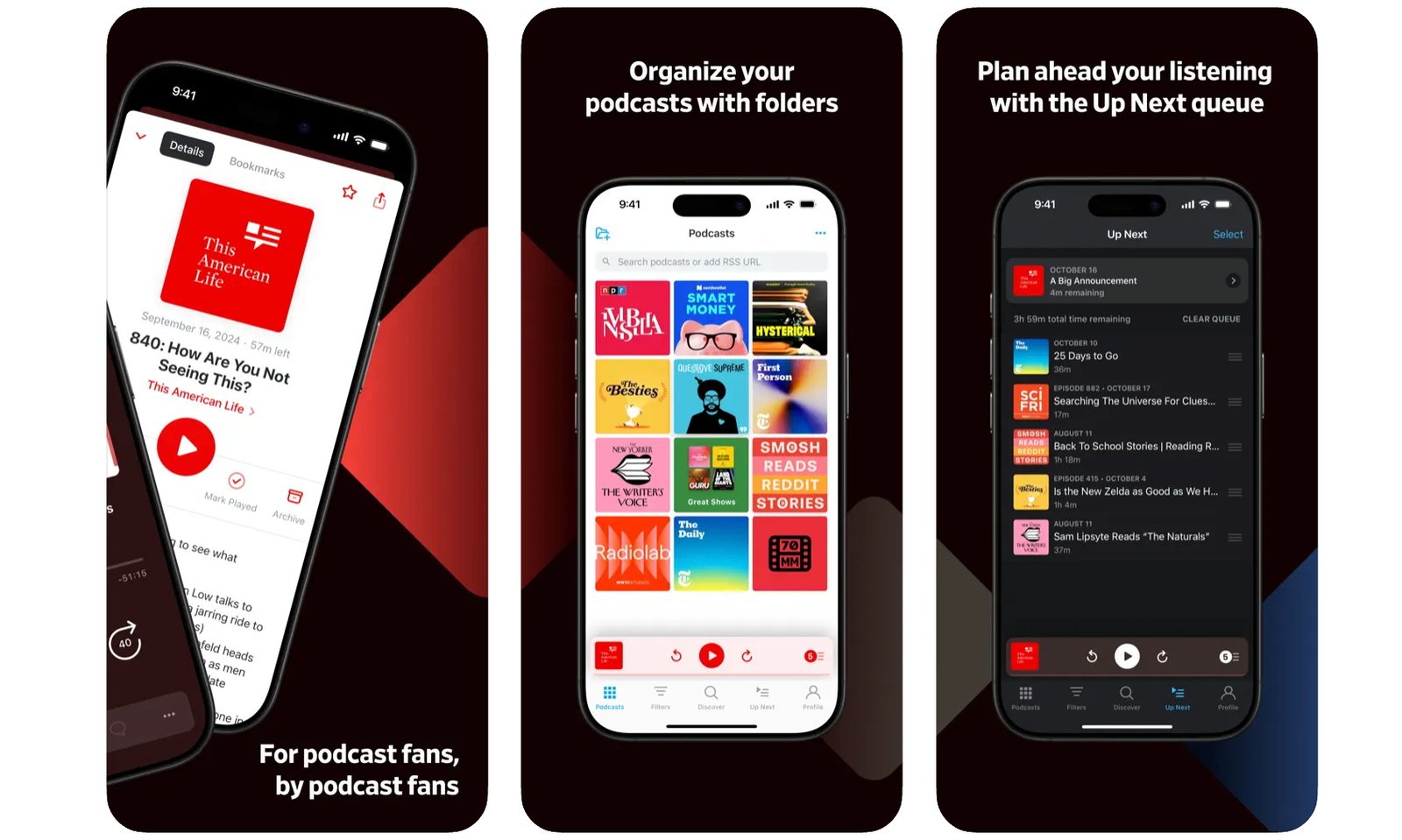 Pocket Casts makes its web player and desktop apps usable without a ...